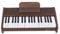 Kinder-Klaviertastatur, 37 Tasten, Digitalpiano für Kinder, Musikpädagogisches Instrument, 2,2 Cm Tasten, Walnuss-Maserung, Elektrische Tastatur für Anfänger und Erfahrene