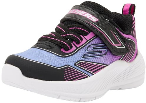 Skechers Girls Microspec Advance Trainers | Athletic, Adaptive Closure, Machine Washable, Cushioned Comfort Insole