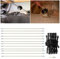HANFEN Kit for Spazzare La Canna Fumaria Stufa A Pellet Spazzola Regolabile for La Pulizia della Canna Fumaria Condotti della Canna Fumaria 15 Aste for Spazzare Kit for La Pulizia(12 Rods,610mm)
