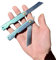 Obespina Couteau Pliant Higonokami Manche Titane Anodisé lame tanto Acier 14c28n Collection Japonais De Poche Cadeau Homme