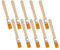 10 Stück Pinsel, 13.5cm Flachpinsel, Pinsel Set, Pinsel Lack Fensterpinsel, für Kunst Malerbedarf Malerei DIY