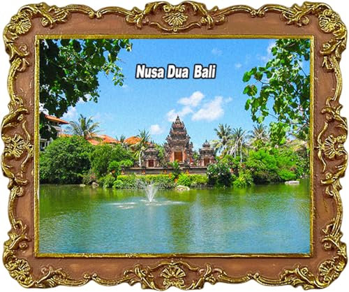 Nusa Dua Bali Indonesien Reise-Souvenir Kühlschrankmagnet Stadt Sehenswürdigkeiten Kühlschrankmagnete