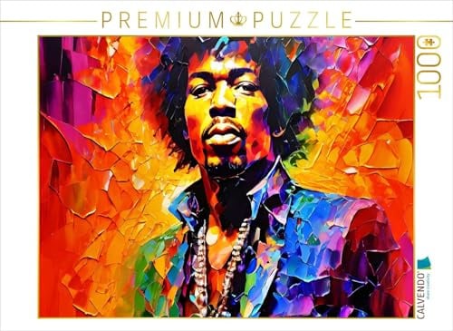 Puzzle · Jimi Hendrix | Ein Motiv aus dem Kalender Unsterbliche Klänge · 1000 Teile · Lege-Größe 64 × 48 cm · CALVENDO Puzzle
