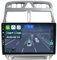 KECONSING 9 Android 14 Autoradio für Peugeot 307 SW CC (2002-2013)-mit Wireless Apple CarPlay|Android Auto|Mirror Link|GPS Navigation|Bluetooth 5.0|WiFi |USB|Navi|FM+Rückfahrkamera