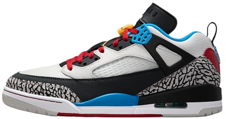 Jordan Spizike Low SE Men's Shoes (IM7425-004, Neutral Grey/Varsity Maize/Surf Blue), Neutral Grey/Varsity Maize/Surf Blue, 11.5