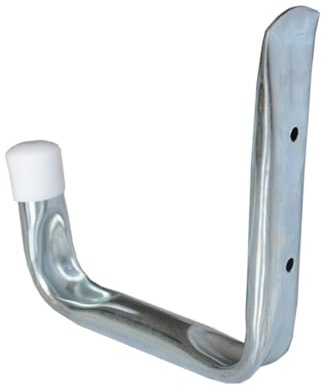 Gatuida 4 pièces Crochets de Rangement Mural Acier Carboné Support Robuste Antirouille pour Garage Crochets de Suspension Lourds pour Équipement Escabeau et Outils Multiples