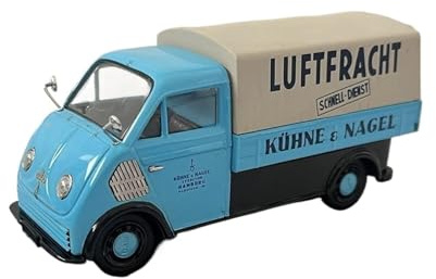 DKW Schnellaster Modellauto im Maßstab 1:43 – Sammlerstück für Erwachsene – Tischmodell aus Metallguss Büro Zimmerdeko
