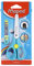 Maped - Schul- und Bastel-Schere SECURUTY 13 cm, abgerundete Spitze, ergonomische Griffe - blau, pink, grün
