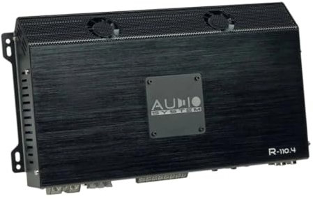 Audio System Amplificatore ad alte prestazioni R-110.4 a 4 canali classe A/B con tecnologia SMD