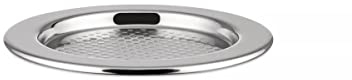Alessi - 5009/11 - sottobicchiere in Acciaio satinato Con Bordo lucido - Set da 6