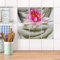 Fliesensticker für Küche und Bad I Fliesen-Aufkleber Folie wiederablösbar I Fliesen renovieren - Fliesenmuster für Bad- und Küchenfliesen I Design: Flower Buddha