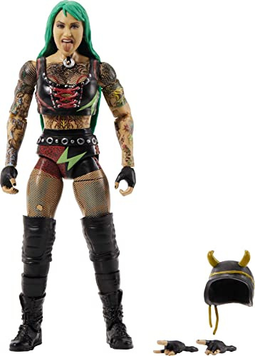Mattel WWE Shotzi Elite Collection Actionfigur, 15,2 cm, bewegliches Sammlerstück, Geschenk für WWE-Fans ab 8 Jahren