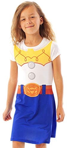 Disney Pixar Spielzeuggeschichte Jessie Girls Kids Cosplay Outfit Kleid 7-8 Jahre
