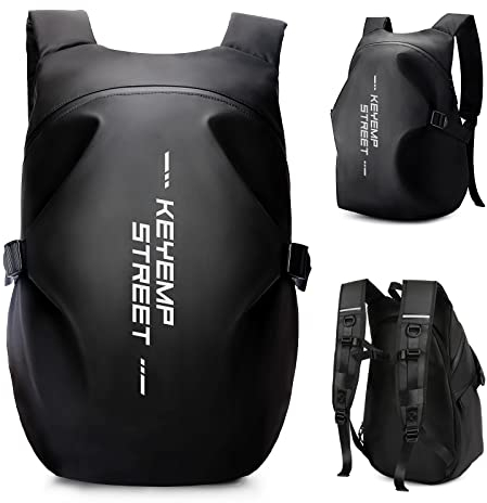 Motorcycle Backpacks for Men Women Waterproof Helmet Backpack, Motorcycle Accessories, Laptop Bags, Travel Backpacks, Student School Bags