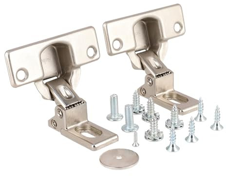 sparefixd Door Hinge Kit Cupboard Built in to Fit Zanussi Washing Machine