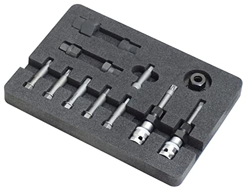 GEDORE Automotive Lichtmaschinen-Kombischlüssel-Satz, 13-TLG, 1/2 Antrieb, universell, Spezialwerkzeug, KL-0284-185 E