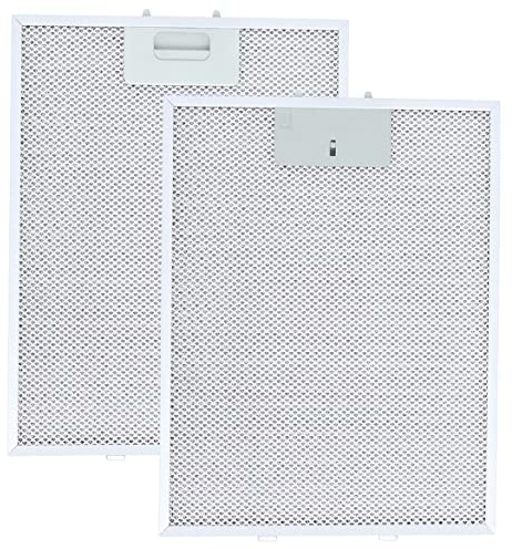 Filtro Campana Extractora 310 x 250, Fltros de Campana Extractora Compatible con Boschh Campana Extractora de Cocina por Poweka (2 Piezas)