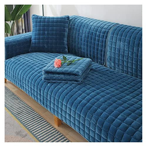 Sofabezug Sofa Überzug 1 2 3 4 Sitzer,Anti-Rutsch-Couch Überzug für L Form Sofaschoner Couchbezug u form Eckcouch Beige/Grau Schonbezüge Wohnzimmer Sessel Hunde Haustiere ( Color : #5 , Size : 45x45cm