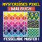 Mysteriöses Pixel Malbuch: Fesselnde Muster I: 50 Einzigartigen Pixelmustern