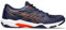 ASICS Herren Gel-Rocket 11 Volleyballschuhe, Peacoat/Shocking Orange, 11 Wide