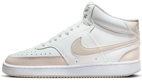 Nike Damen WMNS Court Vision Mid Sneaker, Weiß Summit White Lt Orewood BRN White, 38.5 EU