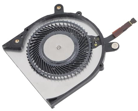 Tosuny Ersatz-CPU- und GPU-Lüfter für Dell XPS 13 7390 2 in 1 0VDFK8 VDFK8, 4-poliger Laptop-Lüfter-Ersatz, DC 5 V 0,5 A Leiser CPU-Kühler-Ersatz (GPU)