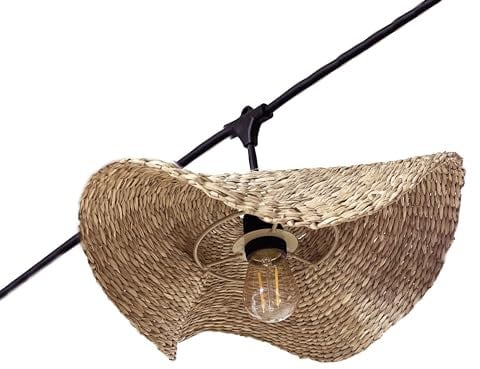 MOLLY LIGHT 6m Outdoor Gras Marine Gras Lichterkette 7 Glühfaden E27 LED Warmweiß