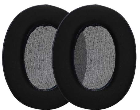 kwmobile Ear Pads Compatible with Sony XB910N Earpads - 2x Replacement for Headphones - Blue