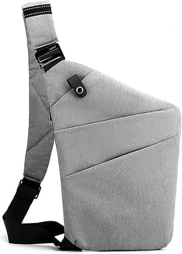 BIRDDIE Schultertasche Herren Sport Umhängetasche Outdoor Diebstahlsichere Tasche Crossbody Verstellbare Umhängetasche für Reisen Wandern und Fahrrad