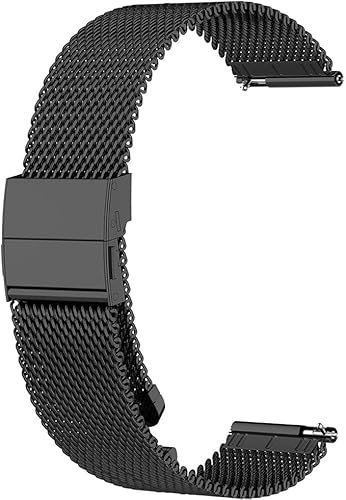 Cinturino compatibile con Samsung Gear 2/Gear 2 Neo/Gear 2 Live, cinturino in acciaio inox, cinturino di ricambio in metallo, per uomo e donna