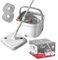 VR7 360° Spin Mop and Bucket Set – Microfiber Floor Mop with Foot Pedal Wringer, Adjustable Handle, 2 Washable Pads – Ideal for Hardwood, Tile, and Laminate Floors