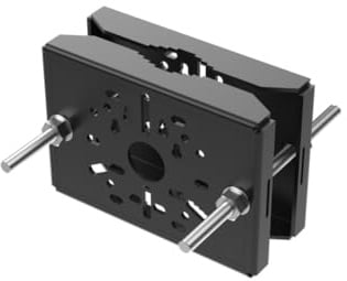 Stalflex Universal Mastschelle Kamera Halterung für Sicherheitskamera und PTZ - Masthalterung Hergestellt aus Stahl - Geeignet für CCTV-Kameras und Solarpaneele