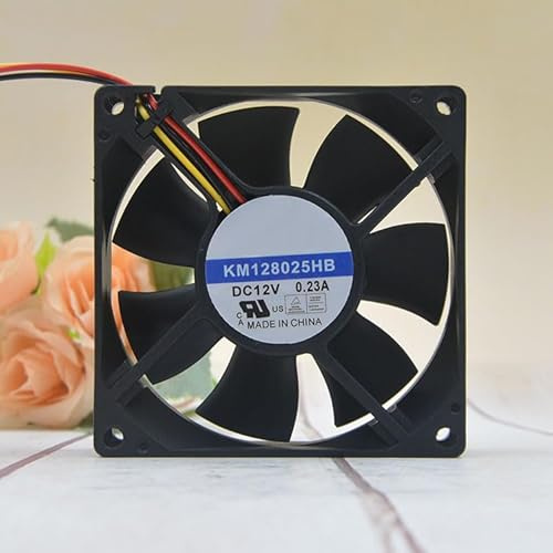 REAMTONY Y. S.TECH 8cm 12V 0.23A 8025 KM128025HB chassis power supply motherboard silent fan
