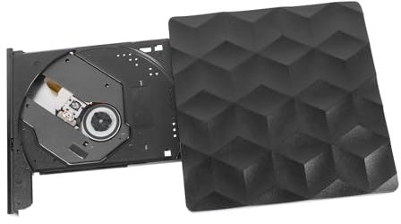 CIYODO Unità Dvd Usb 3.0 Mobile Masterizzatore Cd Rom Esterno Lettore Dvd Interfaccia Tipo C Supporta Formati Cd/dvd Facile Da Usare