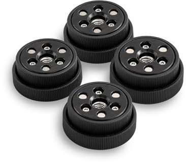 qeedo Freedom Lock Set 2.0, 4 Stück, Sicherheitsschloss mit magnetischem Schlüssel für qeedo Freedom Dachzelte