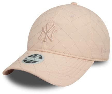 New Era New York Yankees MLB Berretto da Donna Regolabile 9Twenty Imbottito destrutturato Rosa