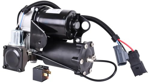 Dixhills Air Suspension Compressor Pump and Relay Compressor Pump Replacement for Discovery III L319 2004-2009 Sport L320 2005-2013 Discovery IV 2009-2018 Part Number LR023964 LR015303 LR044360