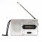 Piccole radio portatili AM/FM/SW, con antenna telescopica e grande altoparlante, funzionamento a batteria AA standard con migliore ricezione, per esterni e interni ed emergenze