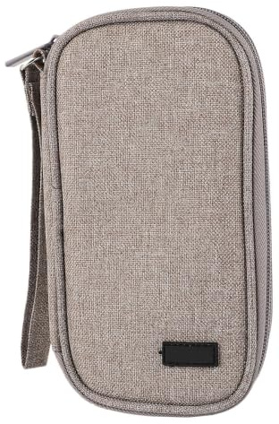 EXCEART De Rangement USB Organisateur Compact pour Accessoires Électroniques avec Fermeture À Glissière Antichoc Poche Filet Respirante Idéal pour Voyage