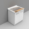 Mobile per lavatoio 75x61x81 cm con asse in legno – Revine | Dolomite