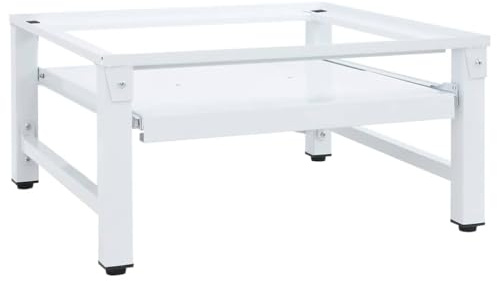 Générique Socle pour Machine à Laver avec étagère coulissante Blanc,Maison & Jardin,Accessoires pour appareils électroménagers,Accessoires pour appareils de blanchisserie,8.98 KG,4009873