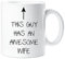 60 Second Makeover Limited This Guy Has an Awesome Wife Mug Husband Gift Present Christmas Birthday Valentines Anniversary