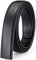 Nelbons Herren Gürtel Ratsche Automatik Gürtel für Männer 30mm Breit Ledergürtel, Ohne Schnalle (Schwarz C3 Länge 130cm Geeignet für 28-45 taille)