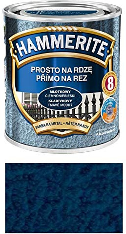 Hammerite Metallschutz-lack Lack Rostschutz 2,5 l Hammerschlag (Hammerschlag Dunkelblau)