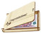 TAKULA Personalisierte Geschenke Geschenkbox aus Holz，Geldgeschenke Verpackung Rätselbox für Geldgeschenke，Hochzeit, Urlaub, Geburtstag, Taufe| Congratulations
