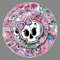50 Coole Gothic Aufkleber für Laptop, Wasserflasche, Gepäck, Skateboard, Scrapbook, Reisetasche, Computer, Auto - Vinyl Horror Aufkleber für Teenager & Erwachsene