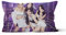 BTS Merchandise Schwarz Pink Rechteckiges Kissen JISOO JENNIE ROS LISA Doppelseitige Figur Druck 45 cm x 45 cm