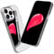 AKABEILA Case for iPhone XS Max Mirror Clear Phone Case Makeup Mirror Electroplated Cover Women Girls Reinforced Corner Shockproof Case 6.5 Inch