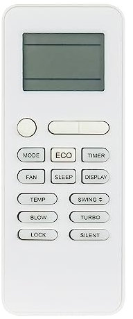 ALLIMITY Ersatz Klimaanlage Fernbedienung passend für TCL Air Conditioner AC A/C MYB-A2G MYB A2G