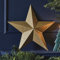 Ginger Ray Hammered Metal Star Gold Weihnachten Kamin Tischdekoration